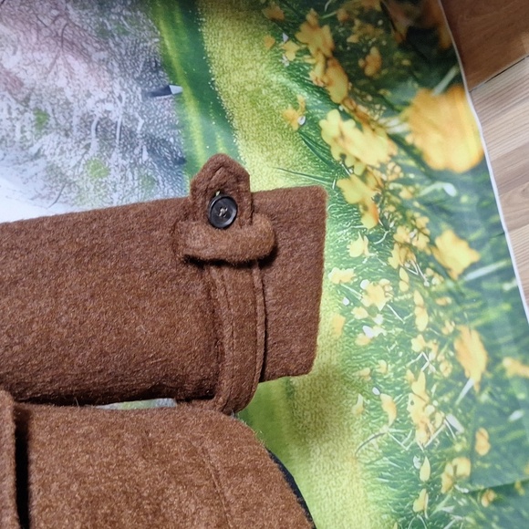 NWT  A new Day brown small pea coat - Picture 3 of 13